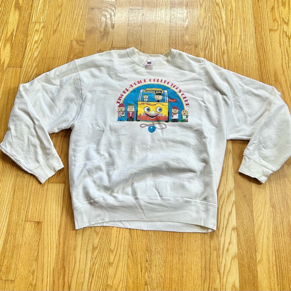 Vintage Fisher Price Sweatshirt Size Large